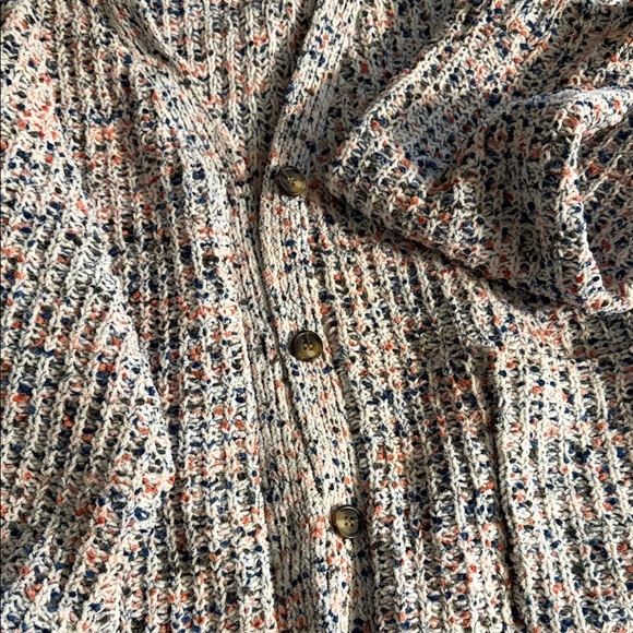 Elegant Multicolor Knit Cardigan - Picture 3 of 9